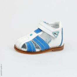 022052-21 Туфли летние для мальчики бел-син