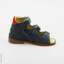 022055-22 Туфли летние для мальчики голубой фото №2