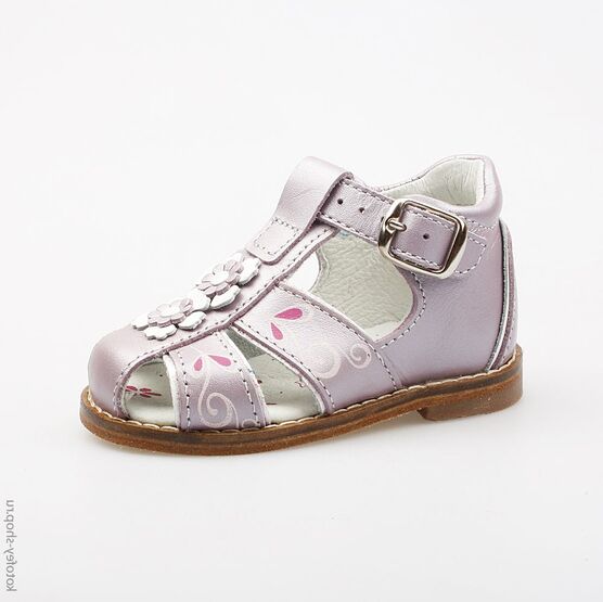 022056-22 Туфли летние для девочки сиреневый