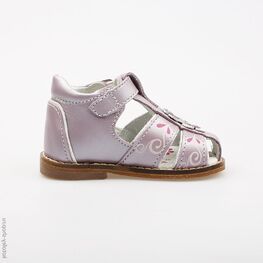 022056-22 Туфли летние для девочки сиреневый фото №2