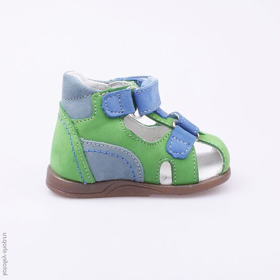 022059-22 Сандалии для мальчики зеленый фото №2