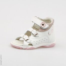 022061-21 Босоножки для девочки белый