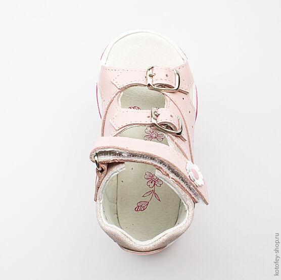 022061-22 Босоножки для девочки розовый фото №4