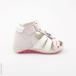 022064-22 Босоножки для девочки роз-бел фото №2