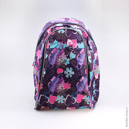 02804040-20 Рюкзак для девочки сиреневый фото №3