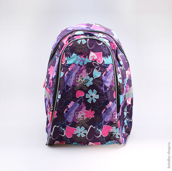 02804040-20 Рюкзак для девочки сиреневый фото №3