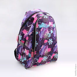 02804040-20 Рюкзак для девочки сиреневый