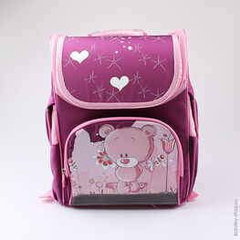 02804054-20 Рюкзак для девочки сиреневый фото №2