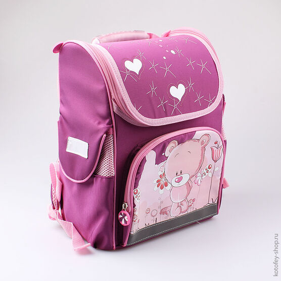 02804054-20 Рюкзак для девочки сиреневый