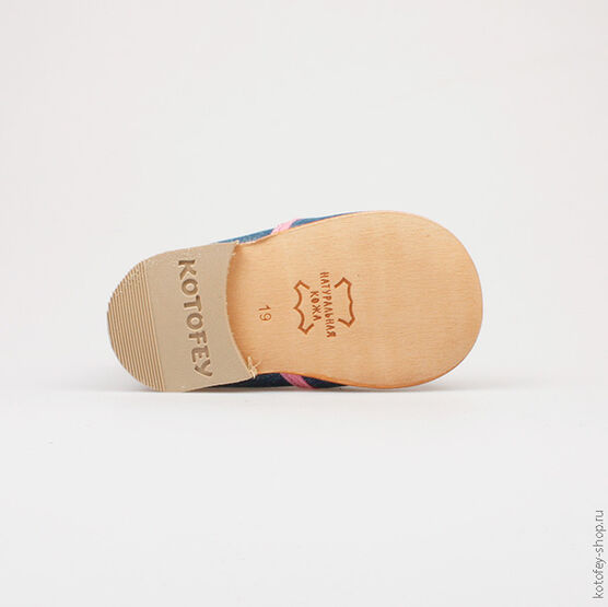 031016-26 Туфли для девочки голубой фото №3