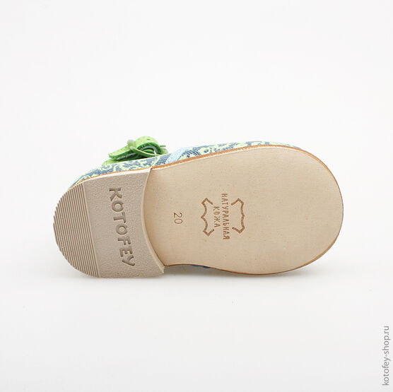 031038-21 Туфли для мальчики светло-синий фото №3