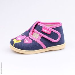 031040-71 Текстильная обувь для девочки син-фук