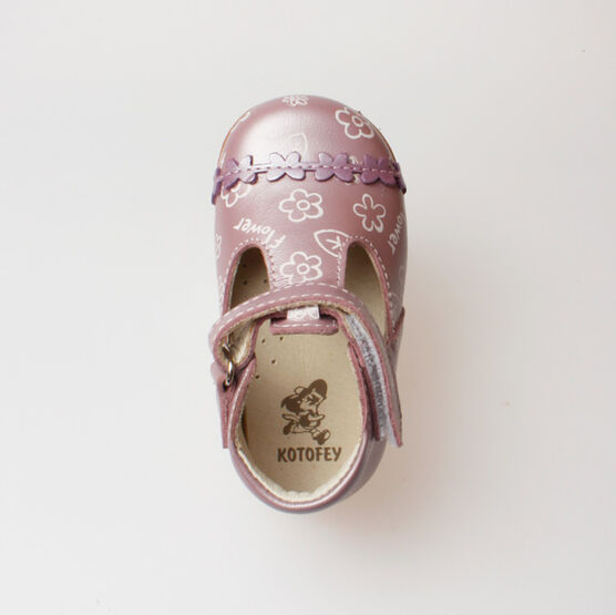032035-21 Туфли для девочки сиреневый фото №4