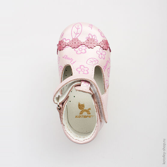 032035-22 Туфли для девочки розовый фото №4