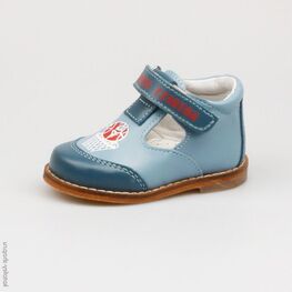 032040-24 Туфли для мальчики гол-син