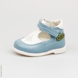 032043-22 Туфли для мальчики гол-бел