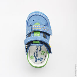 032044-23 Туфли для мальчики син-сал фото №4