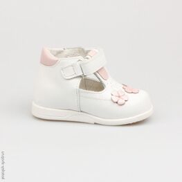 032045-22 Туфли для девочки белый фото №2