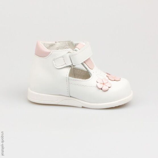 032045-22 Туфли для девочки белый фото №2