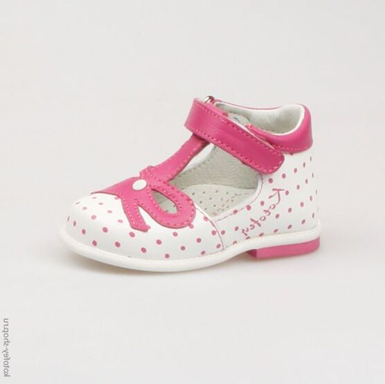 032054-22 Туфли для девочки бел-фук