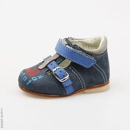 032058-23 Туфли для мальчики светло-синий