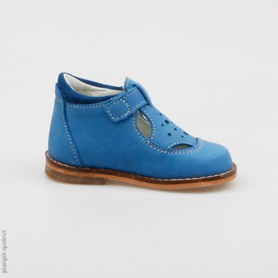 032063-21 Туфли для мальчики светло-синий фото №2