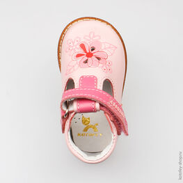 032064-21 Туфли для девочки розовый фото №4