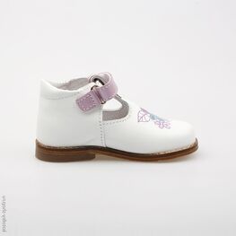 032064-22 Туфли для девочки белый фото №2