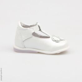 032065-21 Туфли для девочки белый фото №2