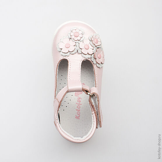 032065-22 Туфли для девочки розовый фото №4