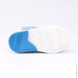 032067-23 Туфли для девочки син-бел фото №3