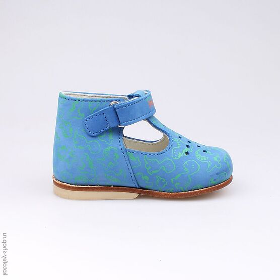 032073-21 Туфли для мальчики светло-синий фото №2