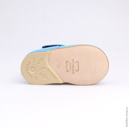 032073-21 Туфли для мальчики светло-синий фото №3