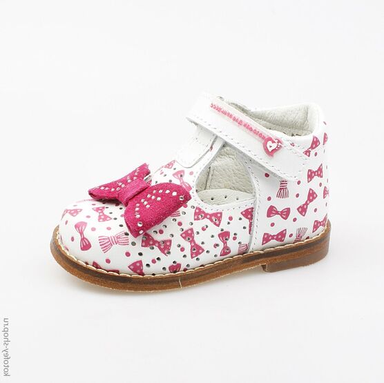 032075-21 Туфли для девочки бел-фук