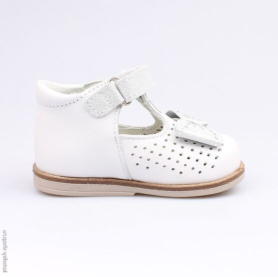 032082-21 Туфли для девочки белый фото №2