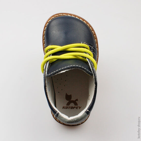 052052-23 Ботинки для мальчики син-сал фото №4