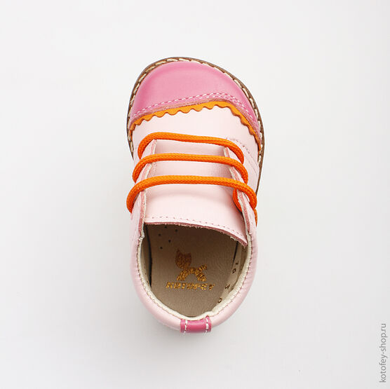 052056-24 Ботинки для девочки роз-фук фото №4