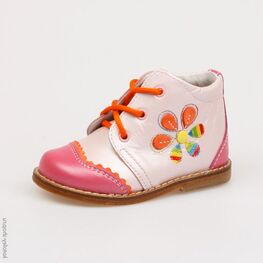 052056-29 Ботинки для девочки роз-фук