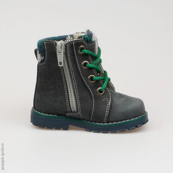 052078-39 Ботинки для мальчики светло-синий фото №2