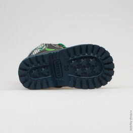 052078-39 Ботинки для мальчики светло-синий фото №3