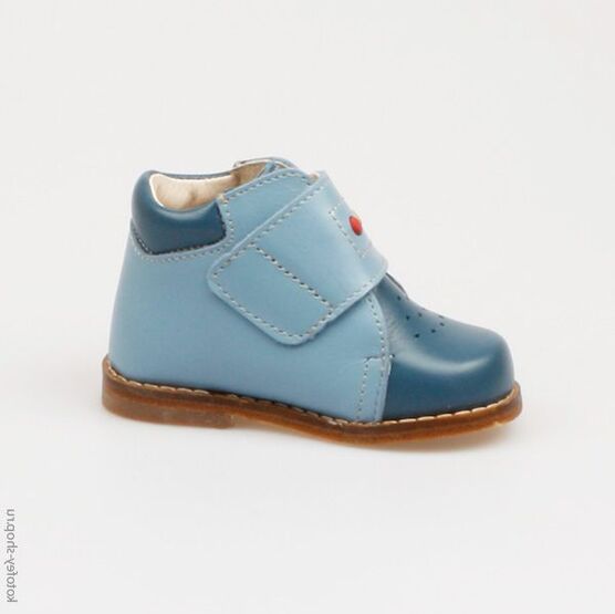 052099-22 Ботинки для мальчики гол-син фото №2