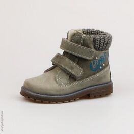 052106-32 Ботинки для мальчики серый