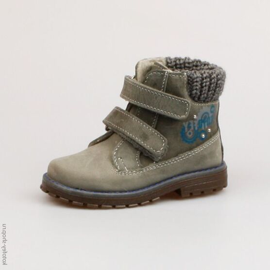 052106-32 Ботинки для мальчики серый