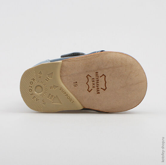 052109-21 Ботинки для мальчики светло-синий фото №3