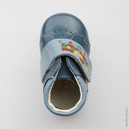 052109-21 Ботинки для мальчики светло-синий фото №4