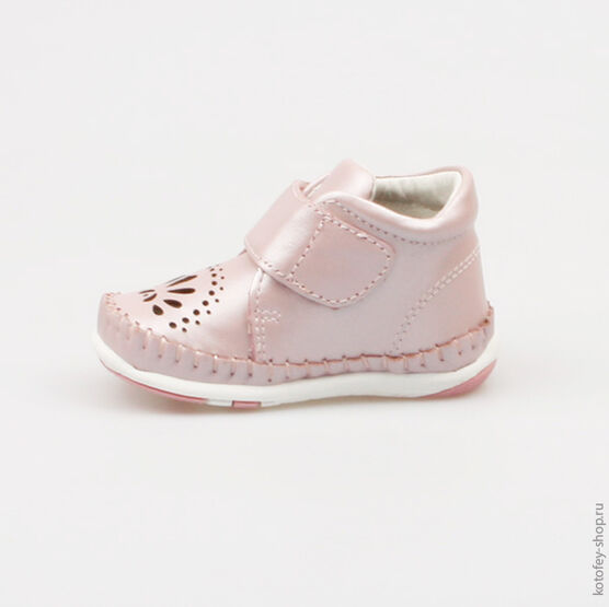 052114-21 Ботинки для девочки розовый фото №2