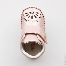 052114-21 Ботинки для девочки розовый фото №4