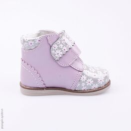 052121-21 Ботинки для девочки сер-сир фото №2