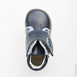 052122-22 Ботинки для мальчики син-гол фото №4