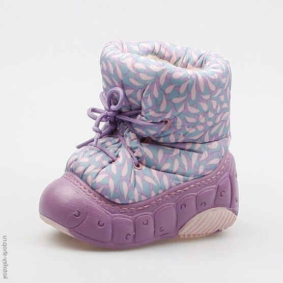 061003-45 Сапожки для девочки сиреневый
